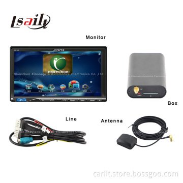 Special GPS Navigation Box for Alpine with 480*234/Wince6.0 Core